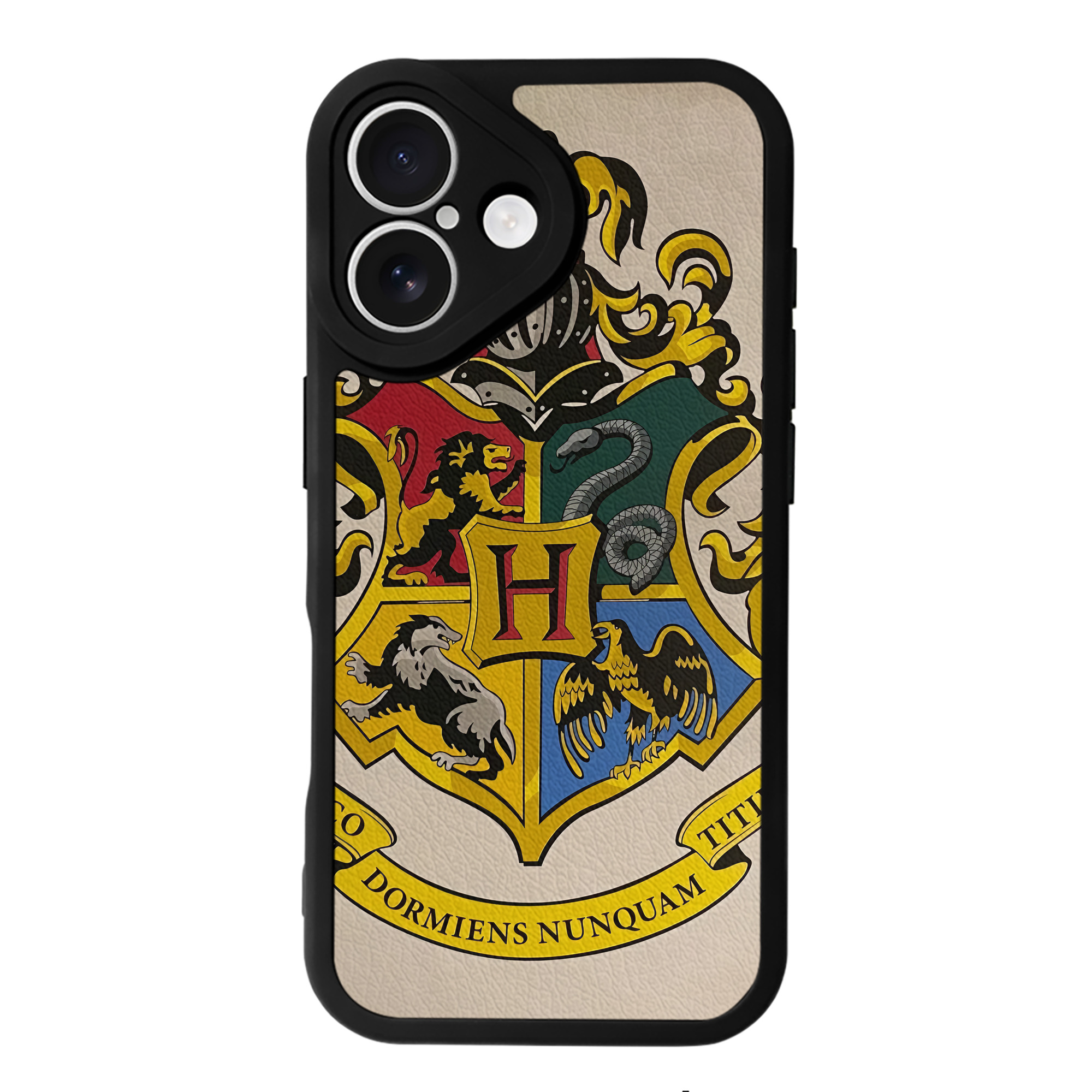 （画像用） Harry Potter ハリー・ポッターシリーズ 【iPhone 16シリーズ対応】シリコンスマホケース（レザー調） 材質：シリコン